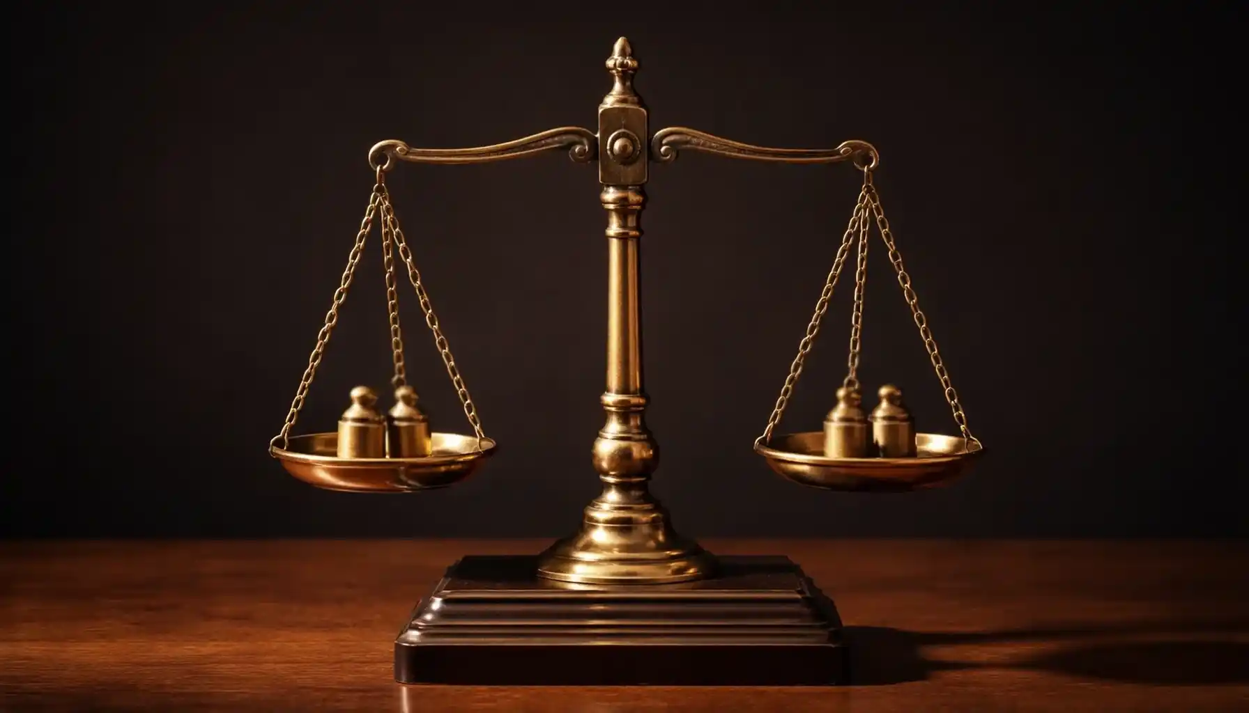 Balanced scale symbolizing risk management in betting